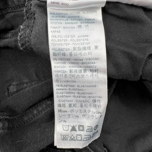 Levi’s Black 721 High Rise Skinny Jeans Size 27 Women's - Picture 10 of 11